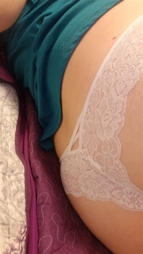 white lace panties on a nice round ass bored housewife milf 38 pics