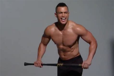 giancarlo stanton shows  ripped    mens health photo shoot  sports daily