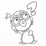 Pororo Coloring Pages Printable Books sketch template