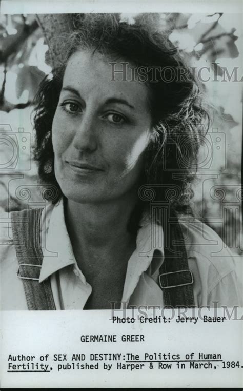 1984 Germaine Greer Author Of Sex And Destiny Mjp16148 Historic