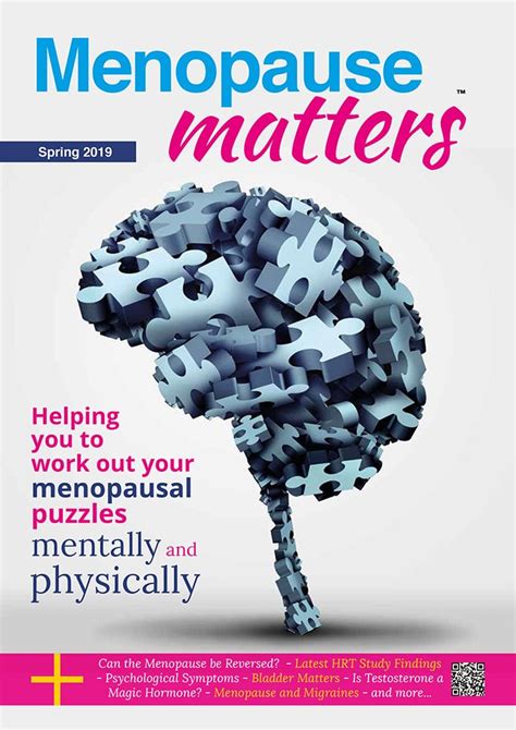 menopause matters magazine women s health concern