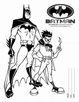 Batman Coloring Pages Superheroes Robin Printable Kids Drawing Kb sketch template