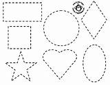 Coloring Shapes Pages Shape Preschoolers Preschool Color Easy Drawing Simple Colors Pdf Tracing Heart Diamond Printable Kids Basic Worksheets Hexagon sketch template