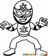 Luchador Lucha Nacho Mexicanos Mexicana Dibujosa Mexicano Niños Luchadora sketch template