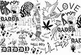 Tattoos Lil Peep Tattoo Flash Small Lilpeep Emo Tatoos Sketch Drawing Drawings Sheet Tatto Hellboy Alternatif Disponible Texte Aucun Boy sketch template