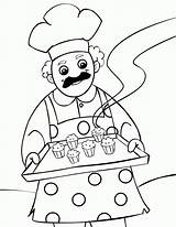 Muffin Coloring Pages Man Clipart Cook Know Do Kids Printable Nursery Muffins Aid Kool Jobs Rhymes Inkspired Musings Color Cliparts sketch template