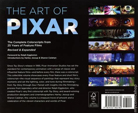 Art Of Pixar Hc 2020 Chronicle Books The Complete Color Scripts And