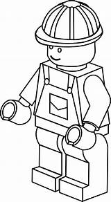 Coloring Lego Pages Pieces Popular sketch template