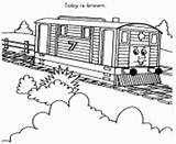 Coloring Pages Train Toby Thomas Printable Color Info sketch template