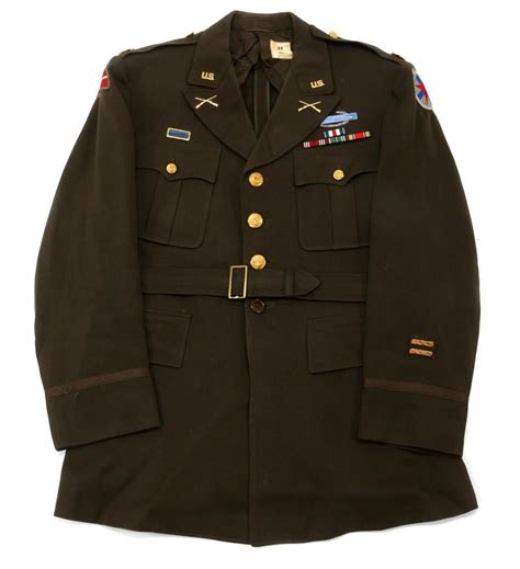 lot wwii  army officer dress uniform lot