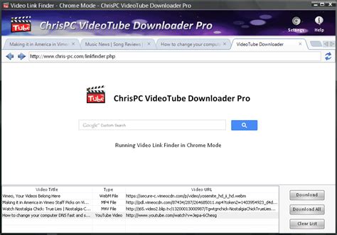 how to download videos from with chrispc videotube downloader it is the best