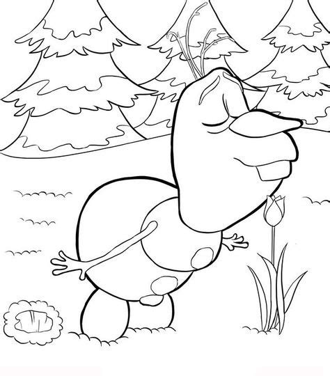 olafs summer coloring page pinterest olaf summer  frozen party