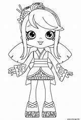 Shopkins Shoppies Getcolorings Loudlyeccentric sketch template