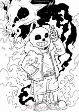 Coloring Undertale Pages Popular Printable sketch template