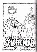 Spider Coloring Man Activity Bendon Color Pages Spiderman Sense Spiderfan Comics sketch template