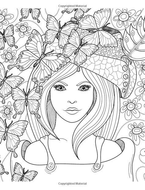 cool coloring pages  tween girls pixie blog