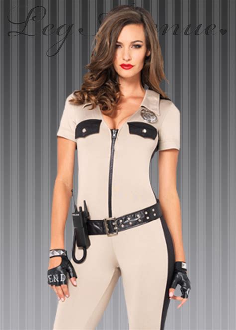 Womens Deluxe Police Deputy Sheriff Costume
