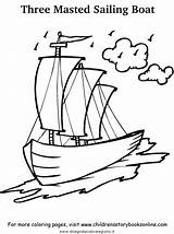 Colorare Barche Boote Disegno Barca Navi Transportmittel sketch template