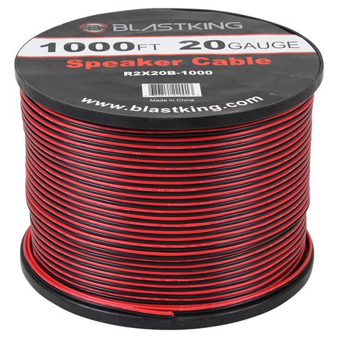 blastking rxb   awg  conductor speaker cable  ft blastking usa
