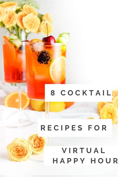 8 Fun And Easy Cocktails To Make At Home Whether It S Date Night For