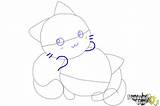 Chibi Draw Cats Step Drawingnow sketch template