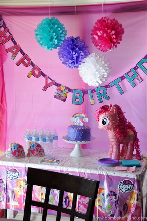 pony birthday party  cutest