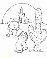 Cactus Coloring Pages Desert Printable Clipart Outline Prickly Saguaro Pear Biome Kids Drawing Wren Sahara Color Print Plant Plants Getcolorings sketch template