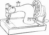Naehmaschine Elettrodomestici Haushalt Disegno Appareils Electromenagers Malvorlage Ausmalbild Cartoni Gifgratis sketch template