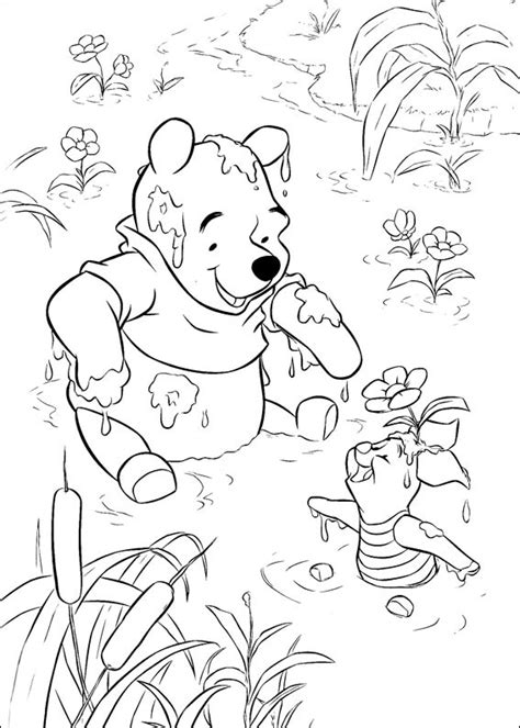 winnie pooh coloring pages  coloring pages