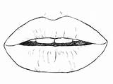 Lips Drawing Mouth Draw Drawings Open Coloring Pages Kids Portrait Sketch Drawcentral Teach Used Paintingvalley Learn Cute sketch template