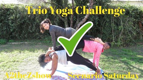 trio yoga challenge youtube