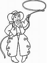 Coloring Pages Rodeo Popular sketch template