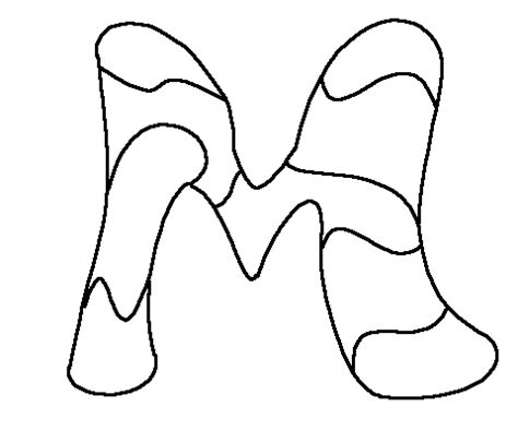 letter  coloring pages  preschool crafts