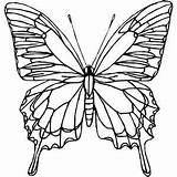 Butterfly Coloring Printable Drawing Pages Outline Choose Board Freeprintablecoloringpages sketch template