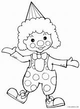 Clown Scary Coloring Pages Getcolorings sketch template