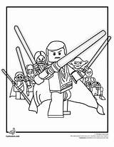 Coloring Pages Wars Star Luke Skywalker Lego Legos Ecoloringpage Printable sketch template