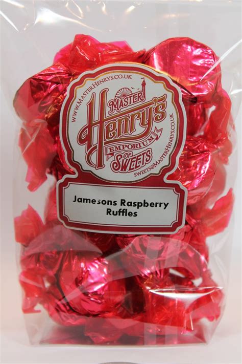 Jamesons Raspberry Ruffles • Master Henry S Emporium Of Sweets