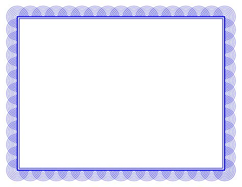 blue border vector png  created add  pieces transparent borders images   project