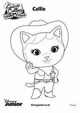Sheriff Callie Imprimir sketch template