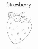Coloring Strawberry Strawberries Berry Sweet Fraise Farm Pages La Fruit Twistynoodle Print Est Rouge Picked Ate Noodle Tracing Favorites Login sketch template