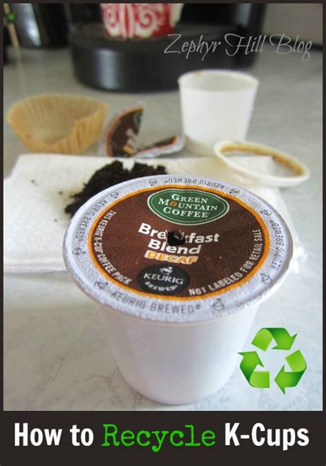 How To Recycle And Reuse K Cups Zephyr Hill