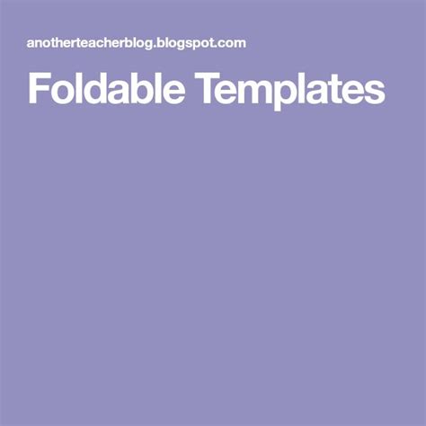 foldable templates foldables templates templates foldables