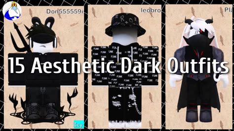 Aesthetic Roblox Outfit Dark Edition Youtube Hot Sex Picture