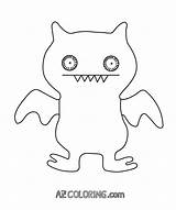 Coloring Ugly Dolls Pages Popular Coloringhome Related sketch template