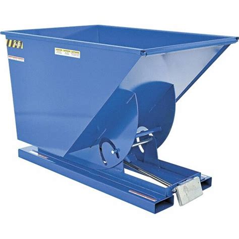 vestil  lb load capacity  cu yd steel  dumping hopper  msc industrial