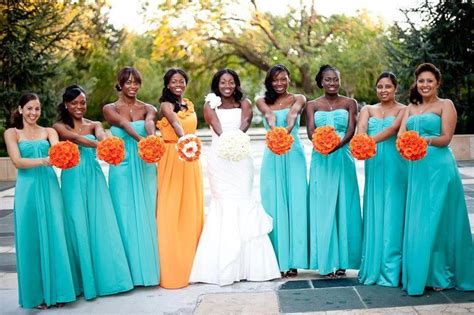 Turquoise Bridesmaid Dresses Wedding Ideas ♥ Pinterest