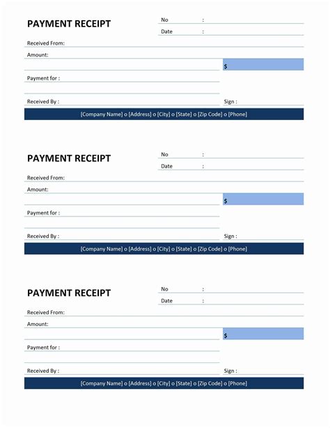 microsoft office  receipt templates softwarenews