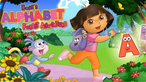 Dora Alphabet Educational Game Abc Game Hdmovie Game Youtube