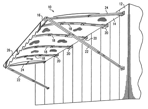 patent  retractable awning  method google patents