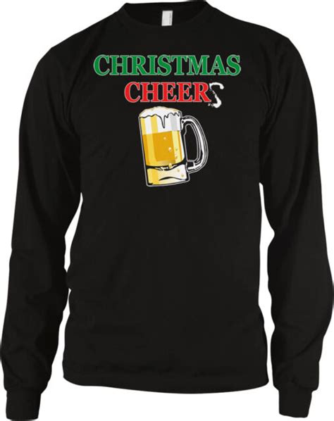 Christmas Cheers Mug Beer Merry Drunk Party Booze Cheer Toast To Men S